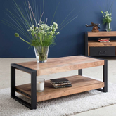 The Attic Kaley Solid Wood Coffee Table Natural